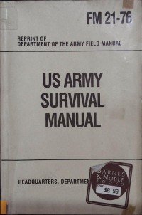 US Army Survival manual