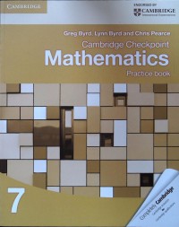 Cambridge Checkpoint Mathematics Practice Book 7