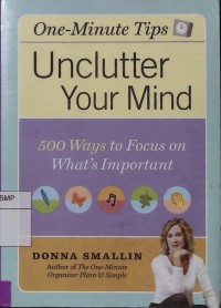 Unclutter your mind