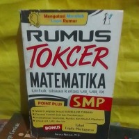 Rumus Tokcer Matematika SMP Untuk Siswa Kelas VII, VIII, IX