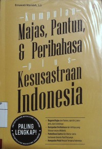 Kumpulan Majas,Pantun & Peribahasa Plus Kesusasteraan Indonesia