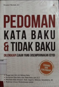 Pedoman Kata Baku & Tidak Baku