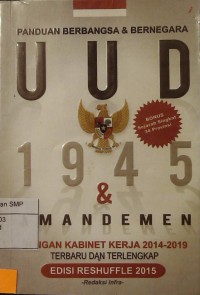 Panduan Berbangsa & Bernegara UUD 1945 & Amandemen