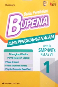 Image of Bupena ilmu pengetahuan alam SMP/MTs kelas VII