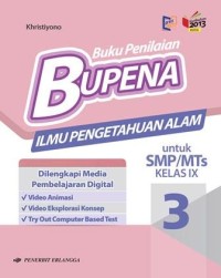 Image of Bupena ilmu pengetahuan alam SMP/MTs kelas IX