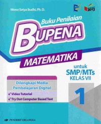 Image of Bupena matematika SMP/MTs kelas VII