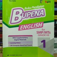Image of Bupena english for SMP/MTs grade VII