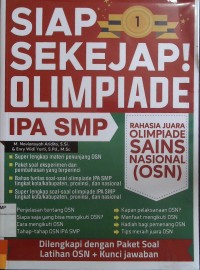 Siap Sekejap! Olimpiade IPA SMP: Rahasia Juara Olimpiade Sains Nasional