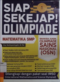 Siap Sekejap! Olimpiade Matematika SMP: Rahasia Juara Olimpiade Sains Nasional