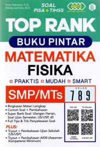 Top Rank Buku Pintar Matematika & Fisika SMP/MTs