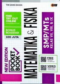Pocket Book : Matematika dan Fisika SMP/MTs Kelas VII,VIII,IX