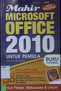 Mahir Microsoft Office 2010 Untuk Pemula