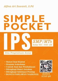 Image of Simple pocket IPS SMP/MTs kelas VII, VIII, dan IX