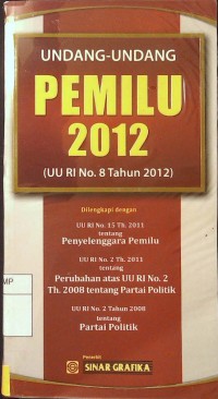 Undang-undang PEMILU 2012