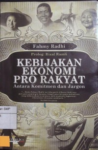 Kebijakan Ekonomi Pro Rakyat