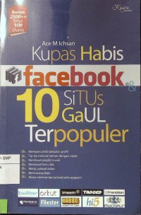 Facebook 10 Situs Gaul Terpopuler