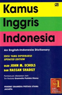 Image of Kamus Bahasa inggris - Indonesia