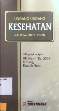 Undang-Undang Kesehatan