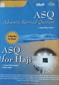 ASQ Adversity Spiritual Quotient For Haji