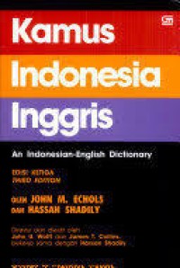 Image of Kamus Indonesia Inggris = An Indonesian English Dictionary