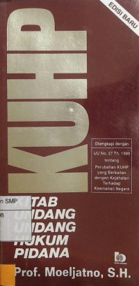 Kitab Undang-undang Hukum Pidana (KUHP)