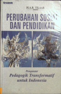 Perubahan Sosial dan Pendidikan