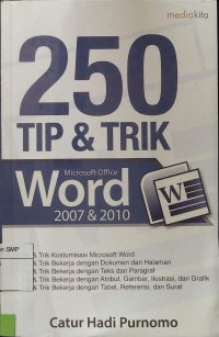 250 Tip & Trik Microsoft Word 2007 & 2010