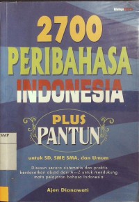 2700 Peribahasa Indonesia plus Pantun