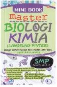 Mini Book Master Biologi Kimia SMP Kelas VII, VIII, & IX