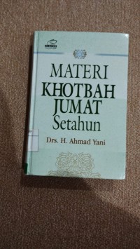 Materi Khotbah Jumat Setahun