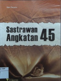 Sastrawan Angkatan 45