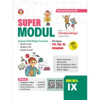 Super modul: siswa merdeka belajar dengan modul SMP/MTs kelas IX