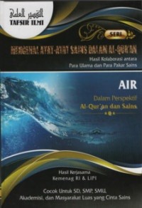 Image of Tafsir Ilmi #11 : Air Dalam Perspektif Al-Qur'an dan Sains