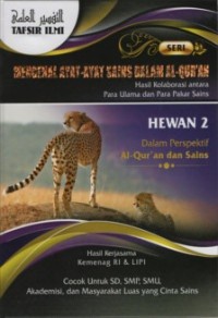 Image of Tafsir Ilmi #6 : Hewan #2 Dalam Perspektif Al-Qur'an dan Sains